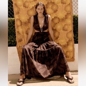 Bec + Bridge Desert Palm Maxi Dress